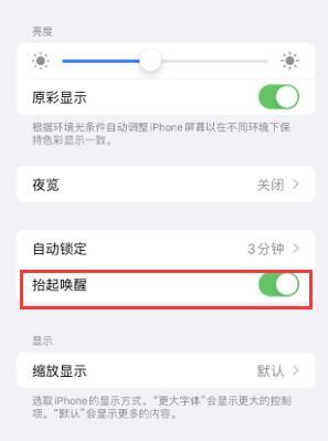 洮北苹果授权维修站分享iPhone轻点无法唤醒怎么办