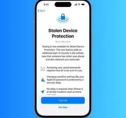 洮北苹果授权维修店分享被盗设备保护功能开启方法 