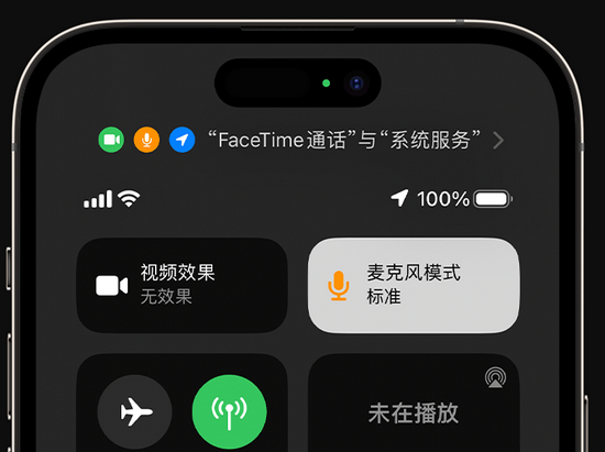 洮北苹果授权维修网点分享iPhone在通话时让你的声音更清晰 