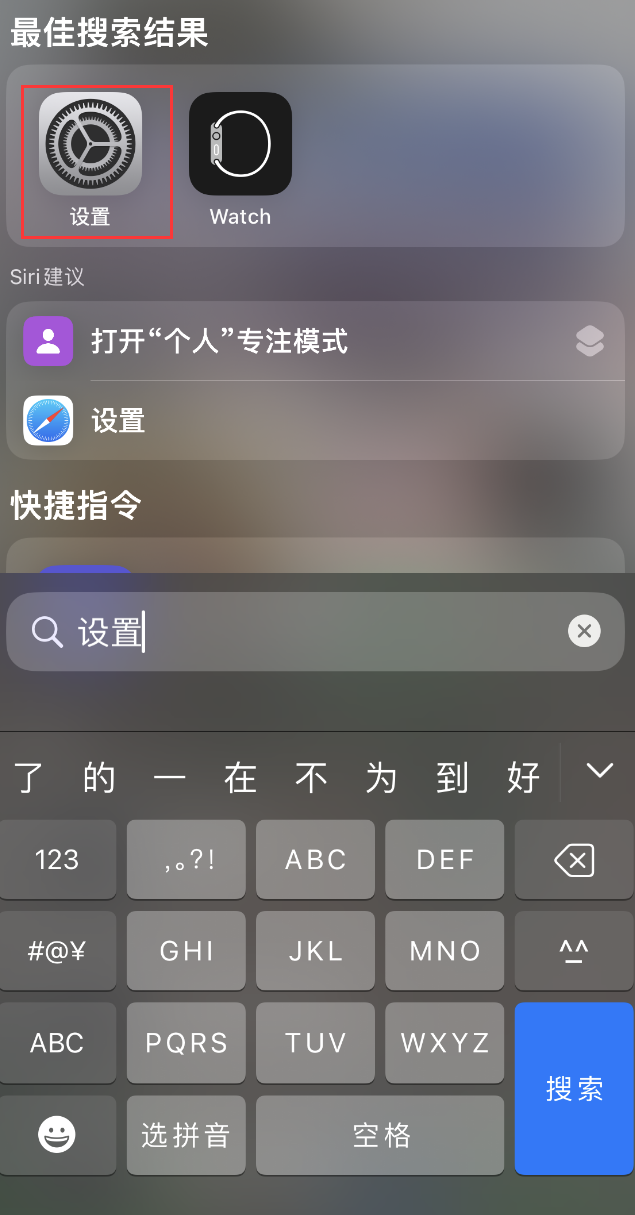 洮北苹果手机维修分享：iPhone 找不到“设置”或“App Store”怎么办？ 