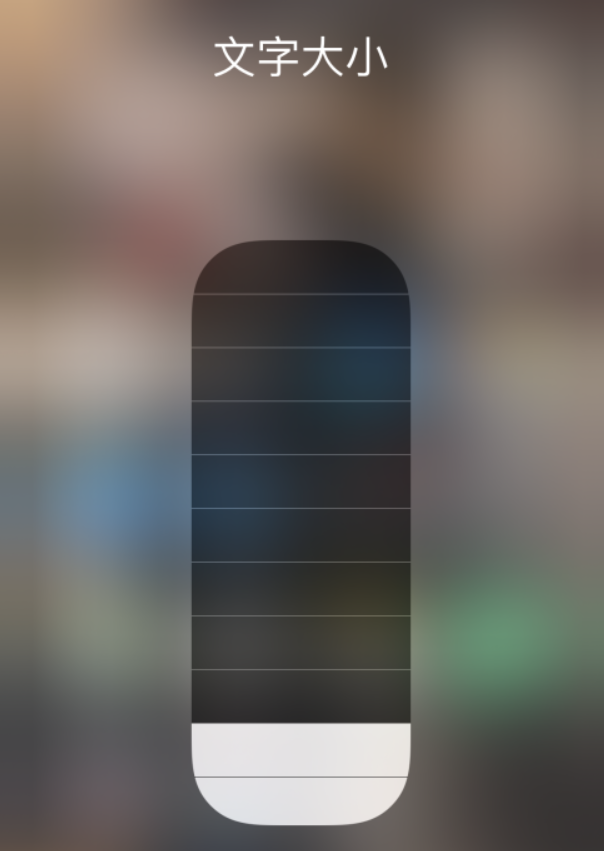 洮北苹果手机维修分享小技巧：在 iPhone 控制中心快速调节字体大小 